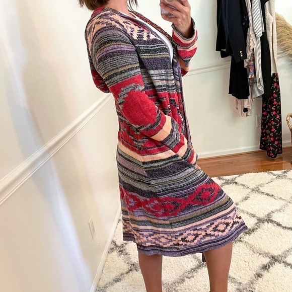 Y2K Vintage Mudd Southwestern Knit Sweater M - Picture 3 of 11